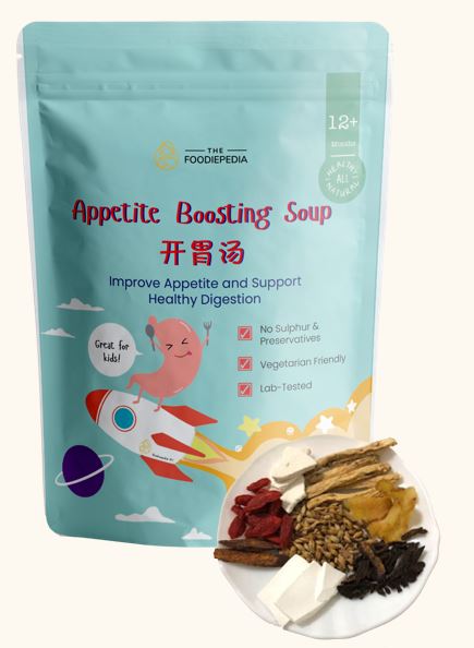 The Foodiepedia Kid's TCM Herbal Soup - Appetite Boosting Soup