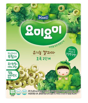 Maeil Organic Rice Snacks Stage 2 - Grape & Broccoli
