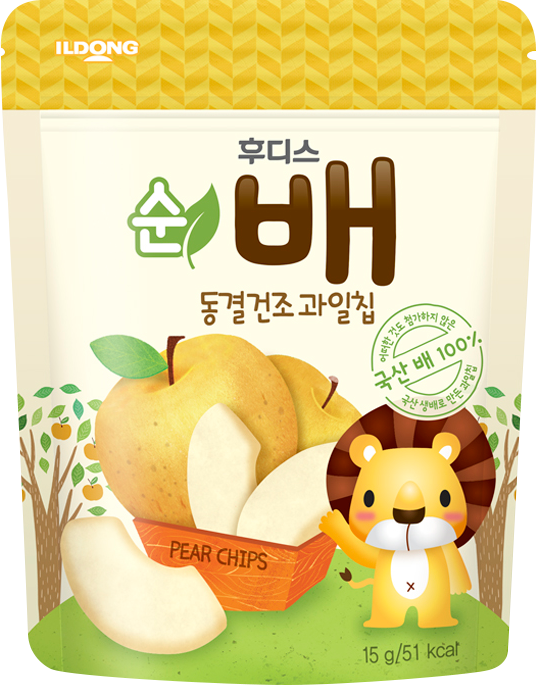 Ildong  Agimeal Pure Pear Chips