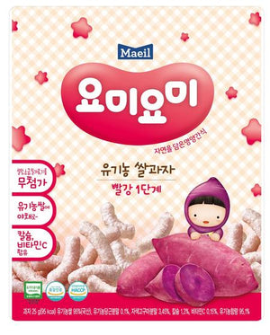 Maeil Organic Rice Snack Stage 1 - Purple Sweet Potato