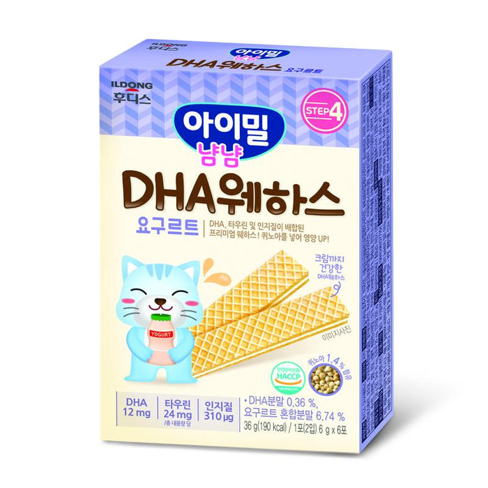 ILDong Agimeal Yumyum DHA Wafer Yogurt Flavour