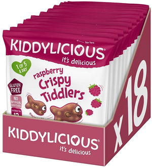 Kiddylicious Crispy Tiddlers Raspberry
