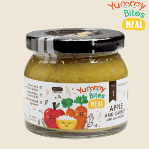 Yummy Bites Meal (Apple&Carrot/Pear&Rice/Potato&Cheese/RedBean&Chestnut/Swt Potato&Rice/Swt Pump&Rice/Swt Pump&Pear Posh Baby Shop