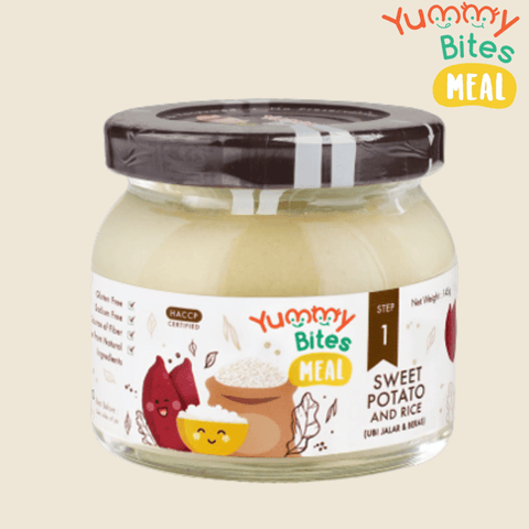 Yummy Bites Meal (Apple&Carrot/Pear&Rice/Potato&Cheese/RedBean&Chestnut/Swt Potato&Rice/Swt Pump&Rice/Swt Pump&Pear Posh Baby Shop