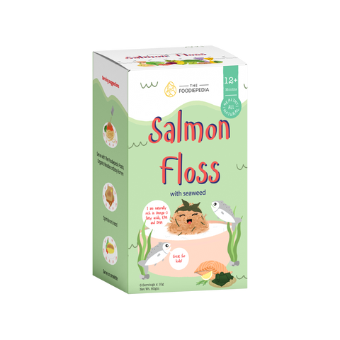 The Foodiepedia Kid's Salmon Floss (with Seaweed)