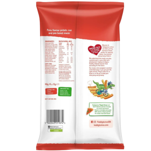 Kiddylicious Veggie Straws - (Salt And Vinegar / Pizza) Kiddylicious