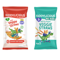 Kiddylicious Veggie Straws - (Salt And Vinegar / Pizza) Kiddylicious