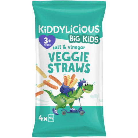 Kiddylicious Veggie Straws - (Salt And Vinegar / Pizza) Kiddylicious