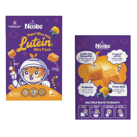 Noolie Yogurt Bites With Lutein