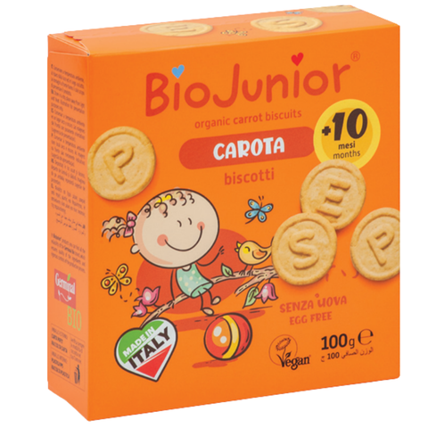 BioJunior Organic Biscuits/Bar - Assorted Flavors Posh Baby Shop