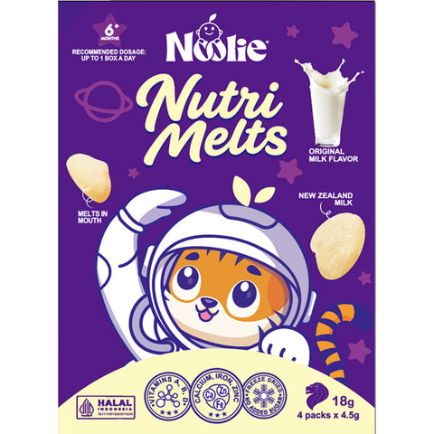 Noolie® Nutri Melts - Original Milk Flavor, Kids Multivitamin for Boost Growth & Immunity
