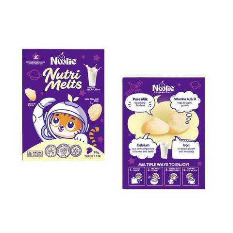 Noolie® Nutri Melts - Original Milk Flavor, Kids Multivitamin for Boost Growth & Immunity