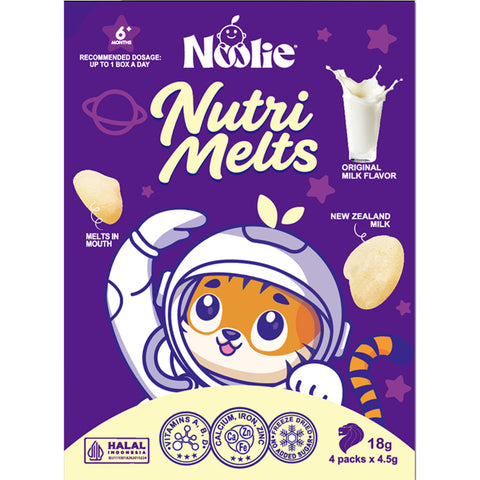 Noolie® Nutri Melts - Original Milk Flavor, Kids Multivitamin for Boost Growth & Immunity