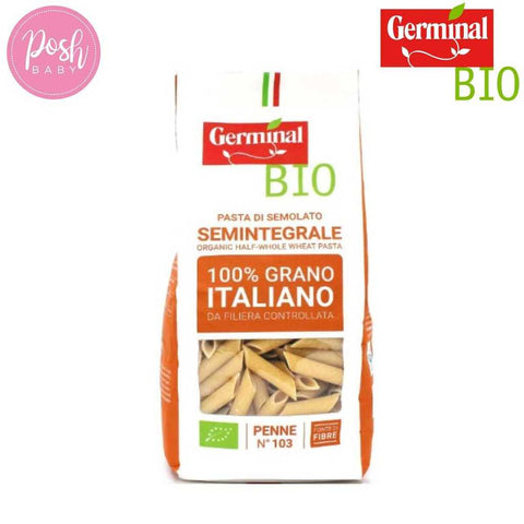 Germinal BIO Organic Half-Whole Wheat Pasta