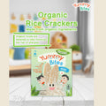 Yummy Bites Organic Rice Crackers (Carrot, Original, Sweet Potato & Carrot) 50G