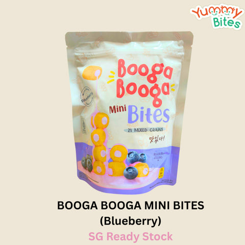 Booga Booga Mini Bites (Blueberry/Cheese/Chocolate/Strawberry) 80G