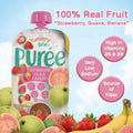 Yummy Bites Puree (Blueberry, Banana & Apple / Strawberry Guava & Banana) 100G