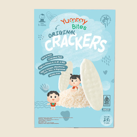 Yummy Bites Rice Crackers (Apple/Banana/Blueberry/Carrot/Original/Strawberry/Vegetable) 25G