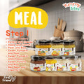 Yummy Bites Meal (Apple&Carrot/Pear&Rice/Potato&Cheese/RedBean&Chestnut/Swt Potato&Rice/Swt Pump&Rice/Swt Pump&Pear