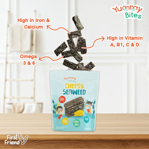 Yummy Bites Seaweed (Cheesy / Anchovy) 30G