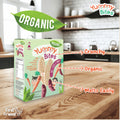 Yummy Bites Organic Rice Crackers (Carrot, Original, Sweet Potato & Carrot) 50G