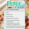 Yummy Bites Puree (Blueberry, Banana & Apple / Strawberry Guava & Banana) 100G