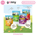 Grinny Cereal Puff - Assorted Flavors 60g (Baked not Fried, Gluten Free, GMO Free)