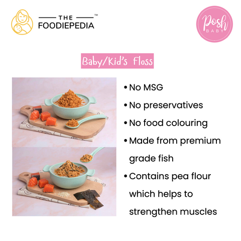 The Foodiepedia Baby Salmon Floss (No Salt)