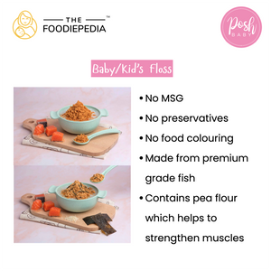 [Bundle of 2] The Foodiepedia Baby Salmon Floss (No Salt)
