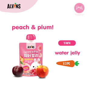 [Bundle of 3] ALVINS Korean Children Water Jelly - Peach and Plum
