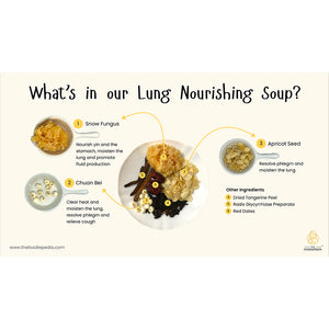 [Bundle of 2] The Foodiepedia Kid?s TCM Herbal Soup - Lung Nourishing Soup [26 g] - Sulphur & Preservatives free