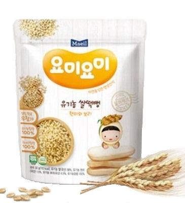 Maeil Organic Rice Rusks - Brown Rice & Barley