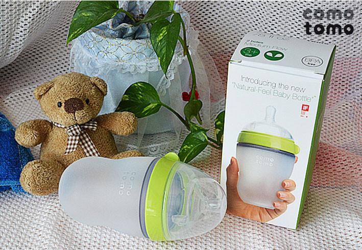 Comotomo natural feel baby hot sale bottle