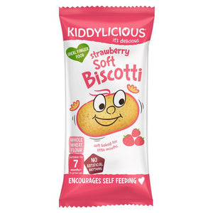 Kiddylicious  Soft Biscotti Strawberry