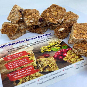 Cookie4Milk MilkBooster Granola Bites-Cranberry