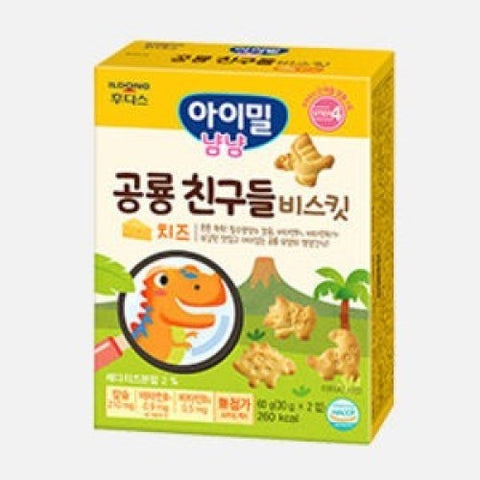 Ildong Dinosaur Friend Biscuit Cheese