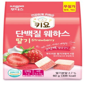 Ildong Keeyo Protein Wafer - Strawberry