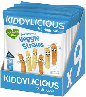 Kiddylicious Cheesy Veggie Straws