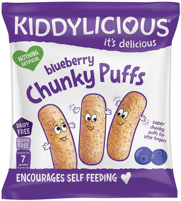 Kiddylicious Chunky Puffs Blueberry
