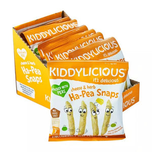 Kiddylicious  Ha Pea Snaps Cheese & Herb