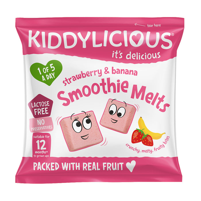 Kiddylicious Strawberry and Banana Smoothie Melts