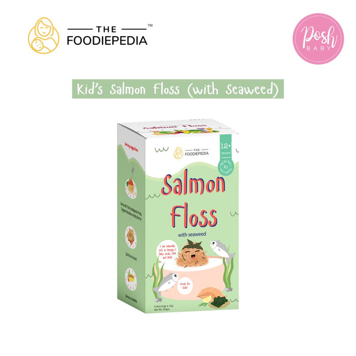 The Foodiepedia Kid's Salmon Floss (with Seaweed)