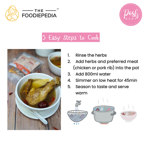 The Foodiepedia Kid’s TCM Herbal Soup - Eye Vision+ Soup